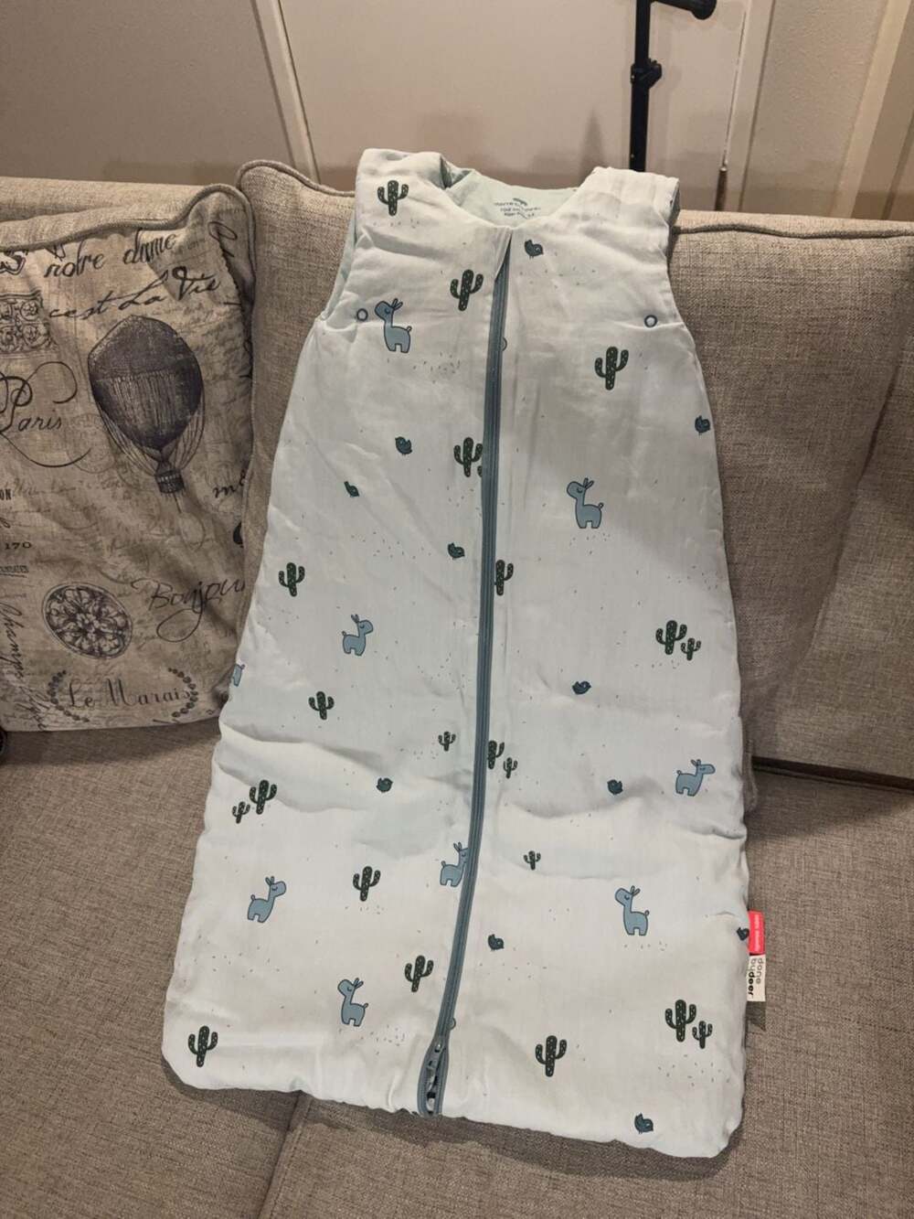 NEW Done by Deer Baby Sleeping Bag Cactus Print